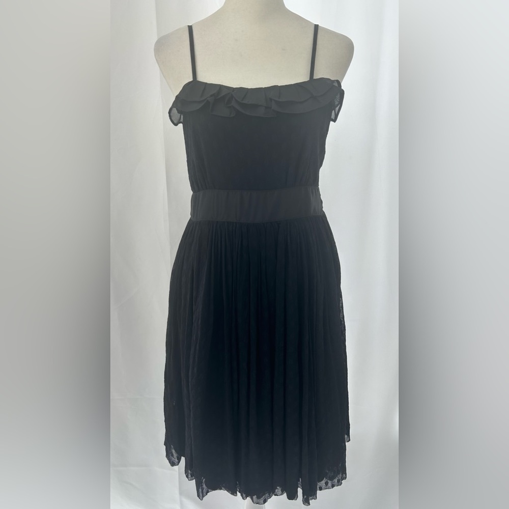 SOPRANO Black Mini Poka-Dot Dress